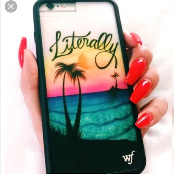 Wildflowers Accessories - “Literally” Sunset Wildflower Case